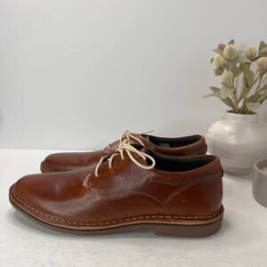 Steve Madden Harpoon 981 Oxford Shoes Lace Up Leather Wood Brown Men 12 Tried On